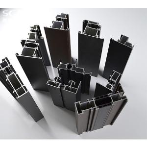 China Special Shaped Aluminium Sliding Window Profile Aluminium Window Extrusions ISO9001 on sale