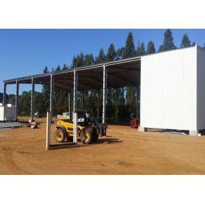 China Alkyd Primer Gable Frame Prefabricated Steel Structure on sale