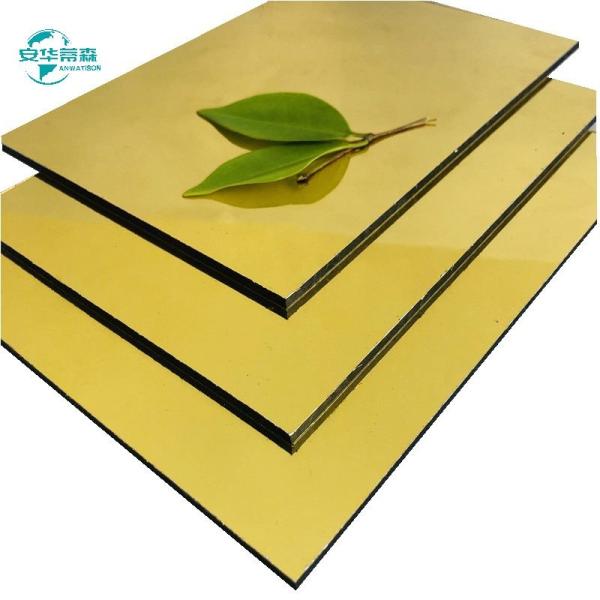 Buy Customized Mirror ACP with 4mm Thickness and CE Certifications at wholesale prices