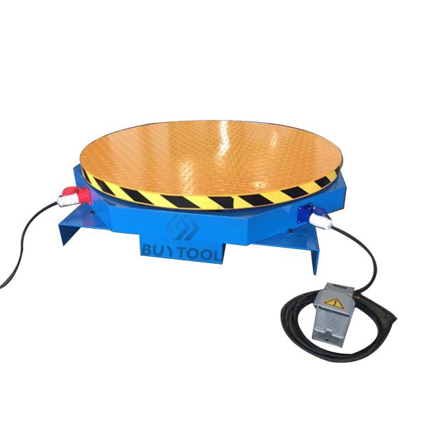 Buy Semi Automatic Turntable Pallet Wrapper Machine With Scale 1220mm at wholesale prices