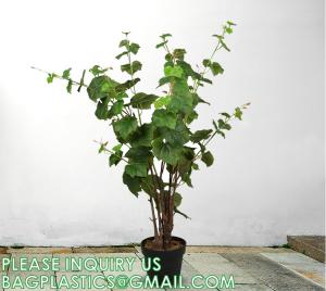 China Artificial Greenery Chain Grapes Vines Leaves Foliage Simulation Fruits for Home Room Garden Wedding Garland Outside on sale