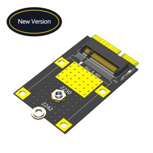 Quality MSATA To M.2(NGFF) Key B Adapter For 2230/2242 SSD Card Adapter For Multi-System PCS Parts Kit for sale