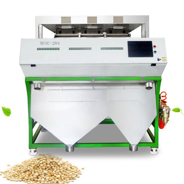 Buy Pine Nut Optical Color Sorter With High Resolution CCD Image Acquisition System at wholesale prices