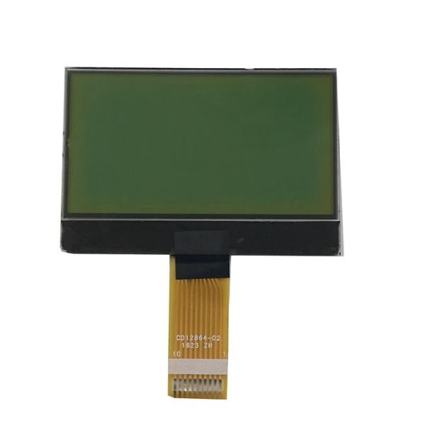 Buy Stn Lcd Display Yewllow Green Negative Transmissive Lcd 12864 Display at wholesale prices