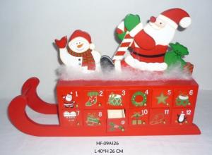 China Christmas decorations, christmas calendar, 24 cabinet, christmas gifts, sleigh decorations on sale