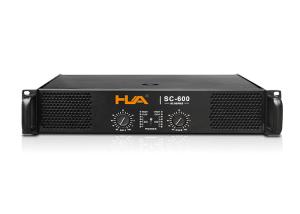 2 x 600W Powered Audio Amplifier , Switch Mode Power Amplifier For Line Array Speaker