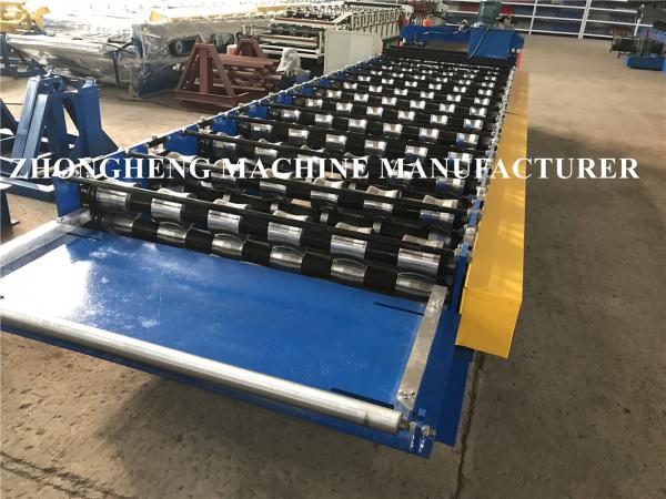 Buy Servo Motor Control Roof Sheet Metal Roll Forming Machines With PLC And Inverter Control at wholesale prices
