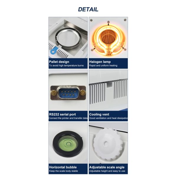 NVK Hot Selling Food Plant Lab Grain Digital Analyzer Smart Sensor Grain Moisture Meter