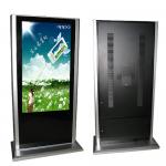 55 Inch Touch Screen Digital Signage Kiosk IR Digital Advertising Display