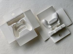 Quality Smooth Rigid Molded Pulp Packaging For Game Controller Thermoformed for sale