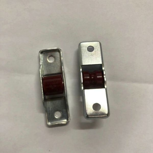 Sliding Window POM Material U Groove Nylon Roller Wheel with Stainless Steel Frame