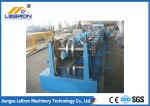 Blue Color C Z Purlin Roll Forming Machine No.45 Steel Coated With Chromed