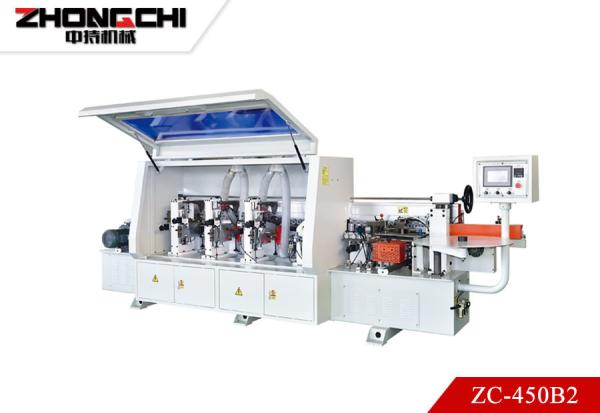 Buy Two Trimming Automatic Wood Edge Banding Machine With End Cutting at wholesale prices