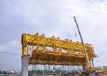 Steel Movable Scaffolding System Erection Full Span Bridge Superstructure