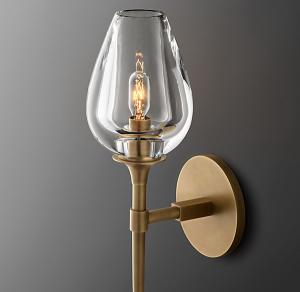 Glass Wall Lamp LED Bulb With Screw-In Installation Method 1 For Easy Installation