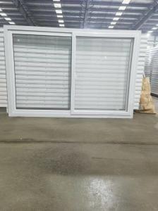 Conventional White UPVC Sliding Window And Door Multiple Locking Solutions