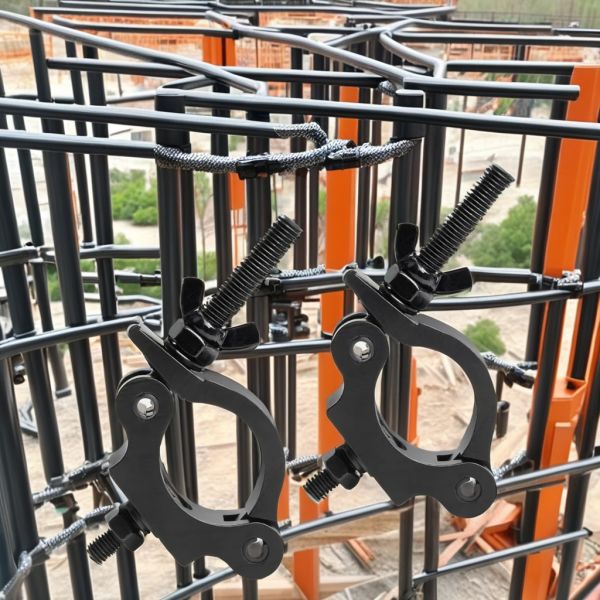 Aluminum Alloy Stage Light Hook Clamps , Truss Hook Clamp For Stage Lighting Truss Displays