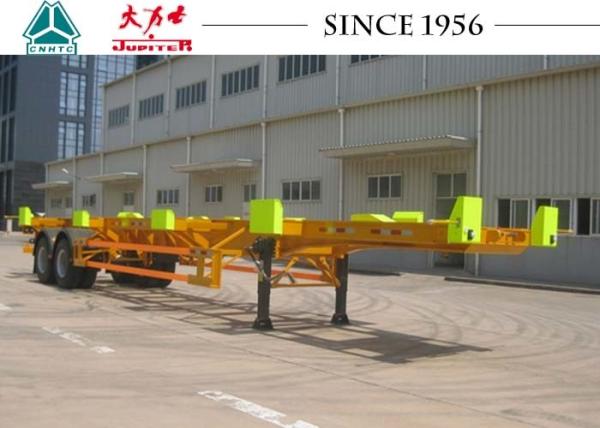 Buy 2 Axle Container Skeletal Trailers , 40/45 FT Multi Function Skeletal Trailer at wholesale prices
