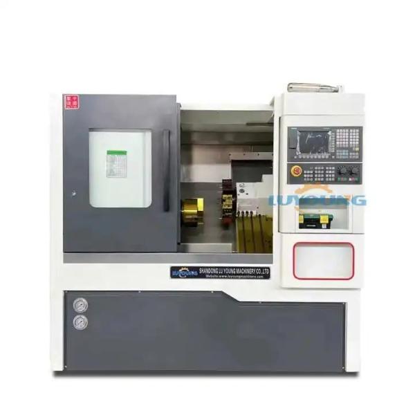 Buy Multifunctional TCK40 Horizontal Lathe Machine with GSK CNC Control System and Gear Motor at wholesale prices
