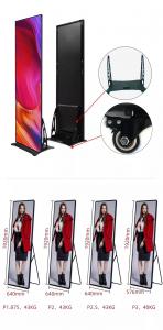 China 16000dots/Sqm Portable Poster Display Front Service Bracket Type For Shopping Malls on sale