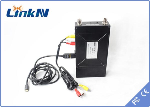 Buy  HD Video Transmitter 1-3KM Manpack HDMI CVBS AES256 Encryption Two-way Intercom at wholesale prices