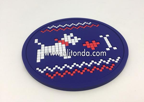 Own Logo Silicon Cup Mat, Table Drink Bottle Pad, Rubber Cartoon Drink Cup Coaster, Any image design possible coaster