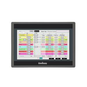 China Coolmay 10'' 10 Inch HMI Touch Screen Modbus Tcp/Ip RS485 RS232 Ethernet HMI Touch Panel on sale