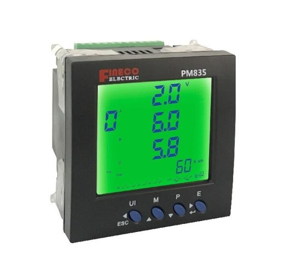 Buy PM835 400V Digital Panel Meter with 999999.9 Energy Range and User-friendly Interface at wholesale prices
