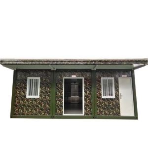 Durable Modular Container Barracks Temporary Modular Steel Containers