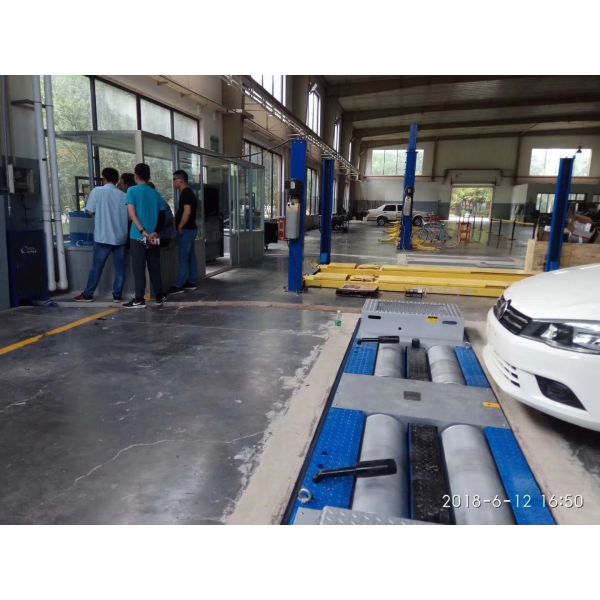 CTDCG-14 Three Axle Six Roller Vehicle Chassis Dynamometer Automotive Dyno Horse Power Machine