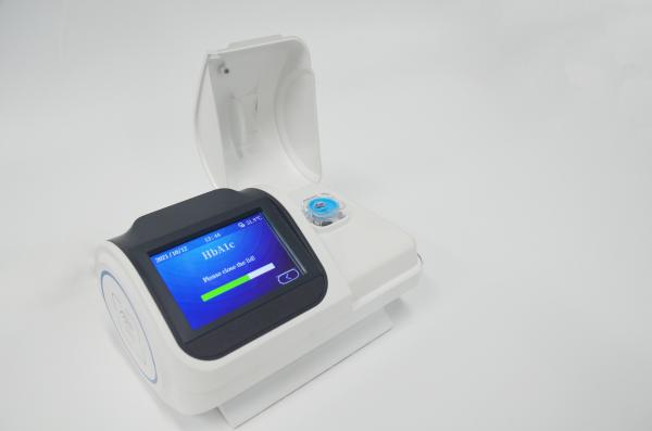 Buy POCT One Step HbA1c Test Analyzer Continuous Hemoglobin Testing Machine at wholesale prices