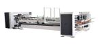Automatic Folder Gluer Stitcher Inline Machine, inline Strapper as option, PP