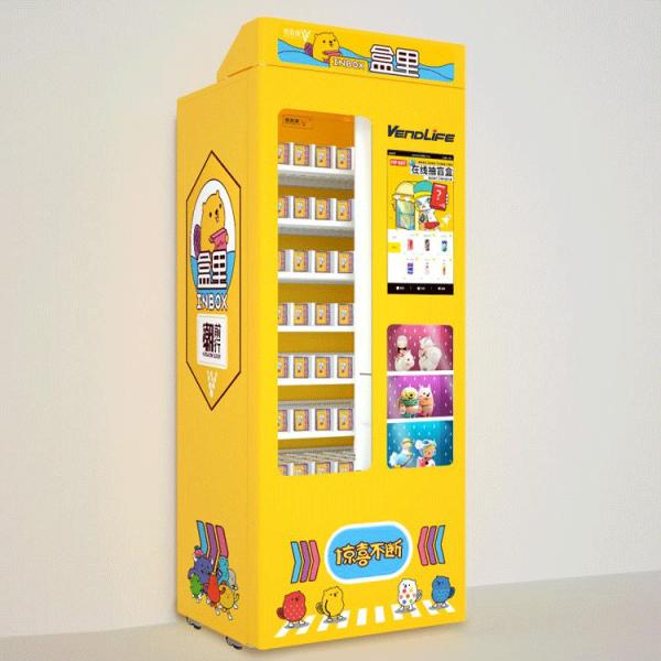 Buy WIFI Blind Box Vending Machine With Showroom Elevator Direct Push Aisle POP Mart Box at wholesale prices