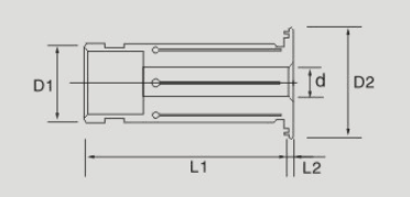 OHM32 Straight Shank Collet For Hydraulic Tool Holder Clamping CNC Drill Bit