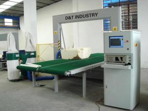 Quality Horizontal Type CNC Contour Cutting Machine With Belt For Phenol Foam for sale