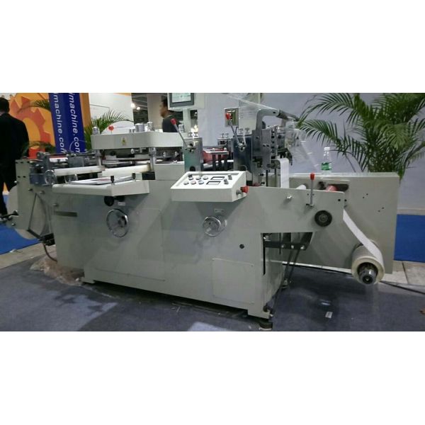 SR-350Z Automatic Medium Speed Precision Label Die Cutting Machine With Auto Waste Stripping & Registration Control