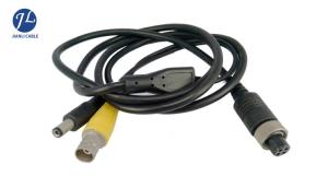 RG59 BNC RCA Cable For Vehicle Video Camera Backup System With 4.3 Monitor