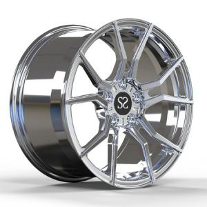 Quality 22 Inch Monoblock Car Polished 1 Piece Forged Wheels For Mercedes Benz For Porsche Rims for sale
