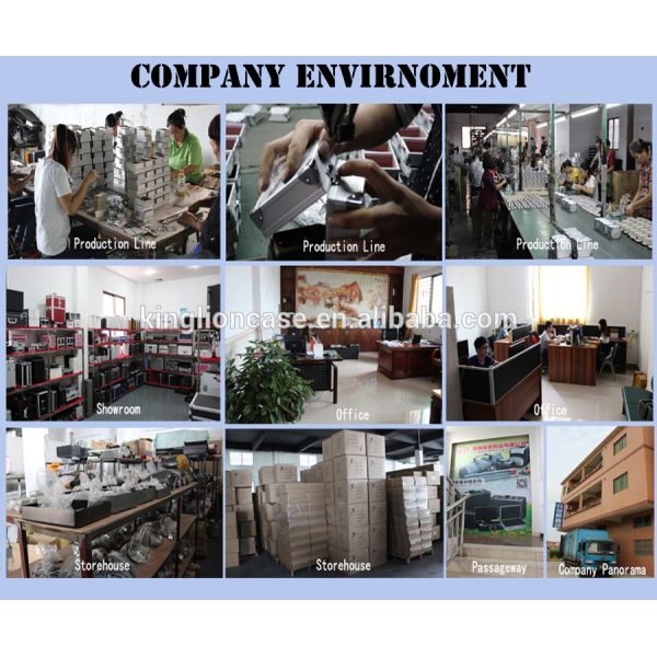 Aluminum Medium Hard Side Case with Pre-Scored Foam