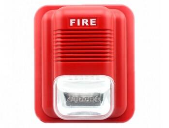 Buy 112DB Security House Alarm Siren 76 Times Per Minute Flash Rate Fire Alarm at wholesale prices