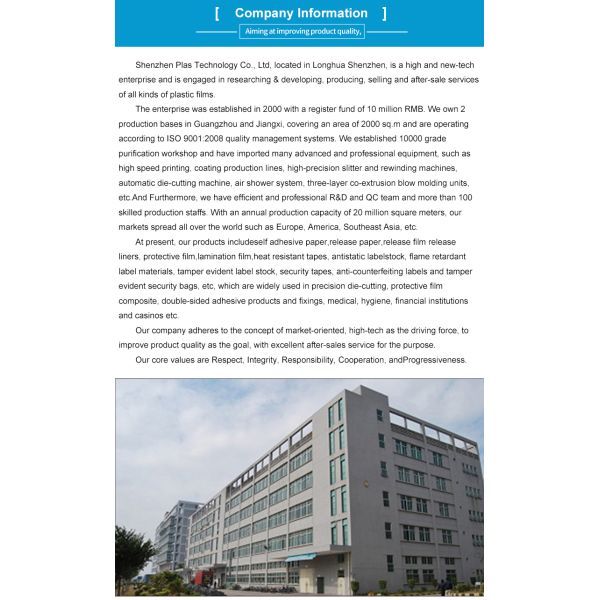 Blank Eggshell Fragile Paper Destructible Material Vinyl Custom Warranty Sticker