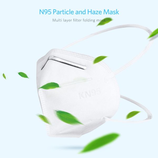 FDA CE Safety FFP3 Disposable Mask Personal Care High Filter Efficiency White Color