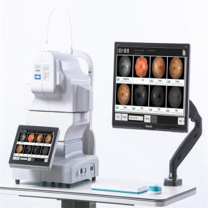 Quality AI System Automated Fundus Camera DICOM Small Pupil Multifunctional Software System for sale