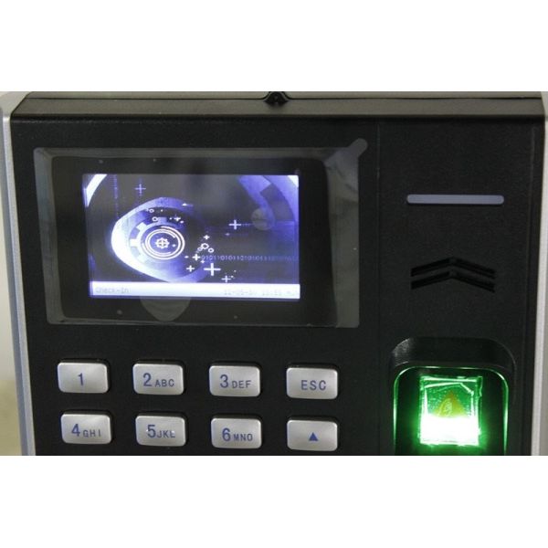 LP400 FINGERPRINT TIME ATTENDANCE WITH PRINTER TCP/IP SOFTWARE AVAILABLE BLACK COLOR HIGH QUALITY