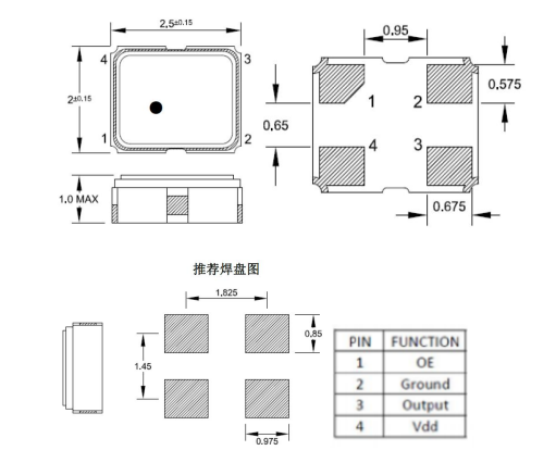 Lc Crystal Oscillator With 40MHz Frequency Range For Flexibility