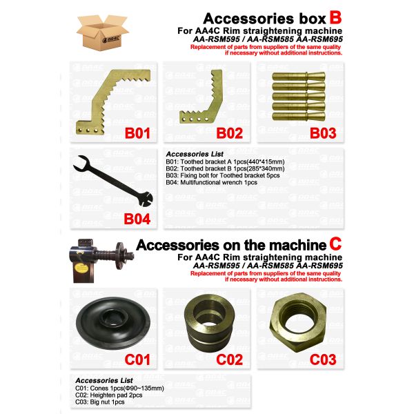 Automatic Rim Straightening Machine With 3 Jacks Rim Processing Machine Tire Service Machine Garage Equipments