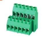 pcb terminal block 6.35mm 2 rows RD635B plug and socket terminal block