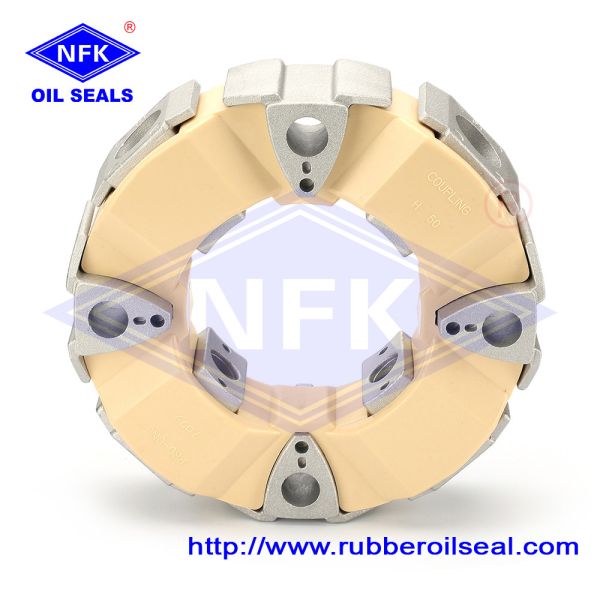 Taiwan Beige Flexible Shaft Pro-One 50H High-Quality Excavator Flexible Rubber Coupling Assy