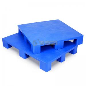 China Nine Feet Euro Plastic Pallets , HDPE Plastic Warehouse Pallets 1100x1100x140mm on sale