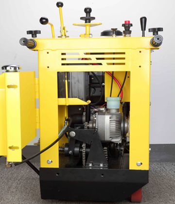 Road Self Propelled Scarifier For Removing Trip Hazards And Traffic Lines